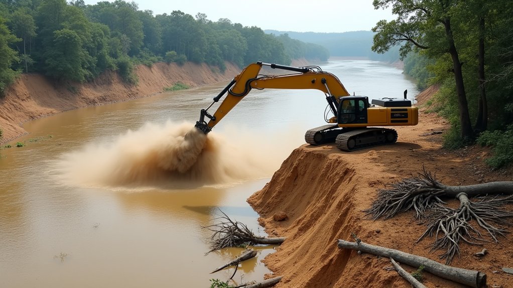 ecosystem disruption from sand mining