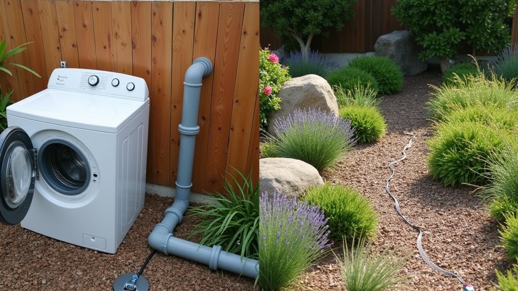 greywater garden irrigation system
