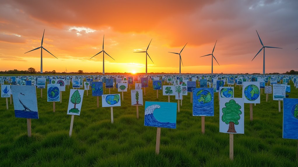 peaceful actions for ecology